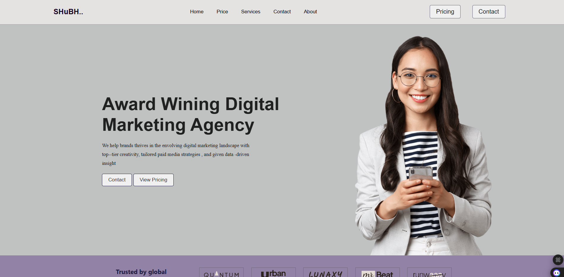 Marketing Agency Website